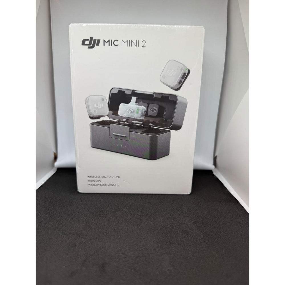 DJI Mic Mini 2 (2 Microfones + Receptor USB-C)