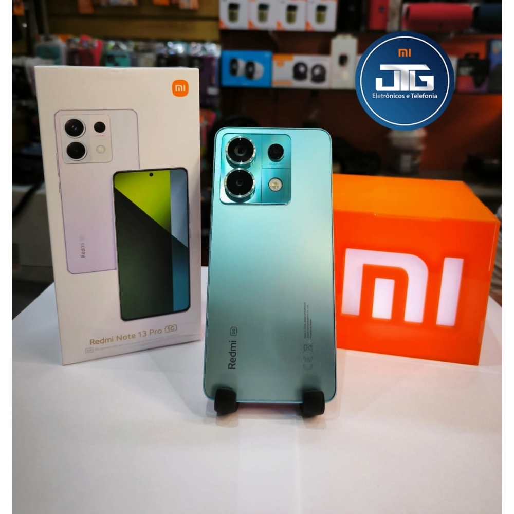 Redmi Note 13 Pro 5G: 12GB Ram 512GB Armazenamento Interno