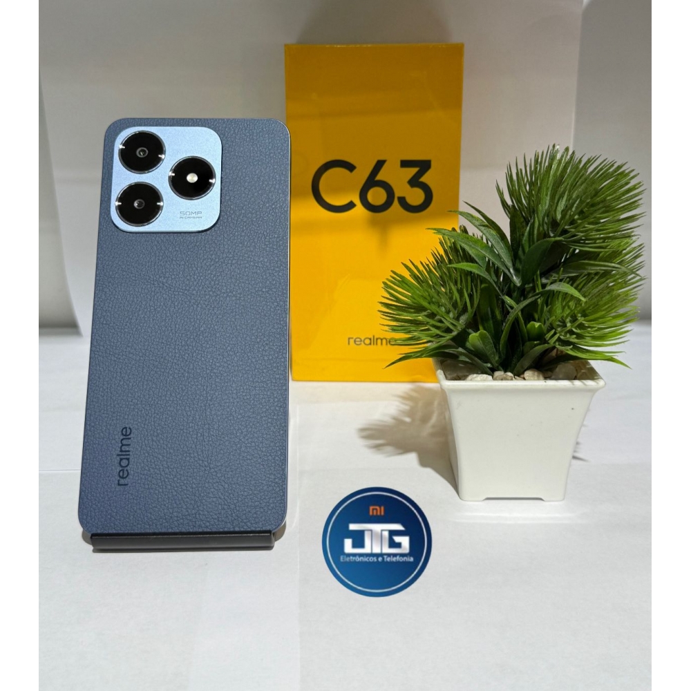 Realme C63 - 8GB Ram 256GB Armazenamento Interno
