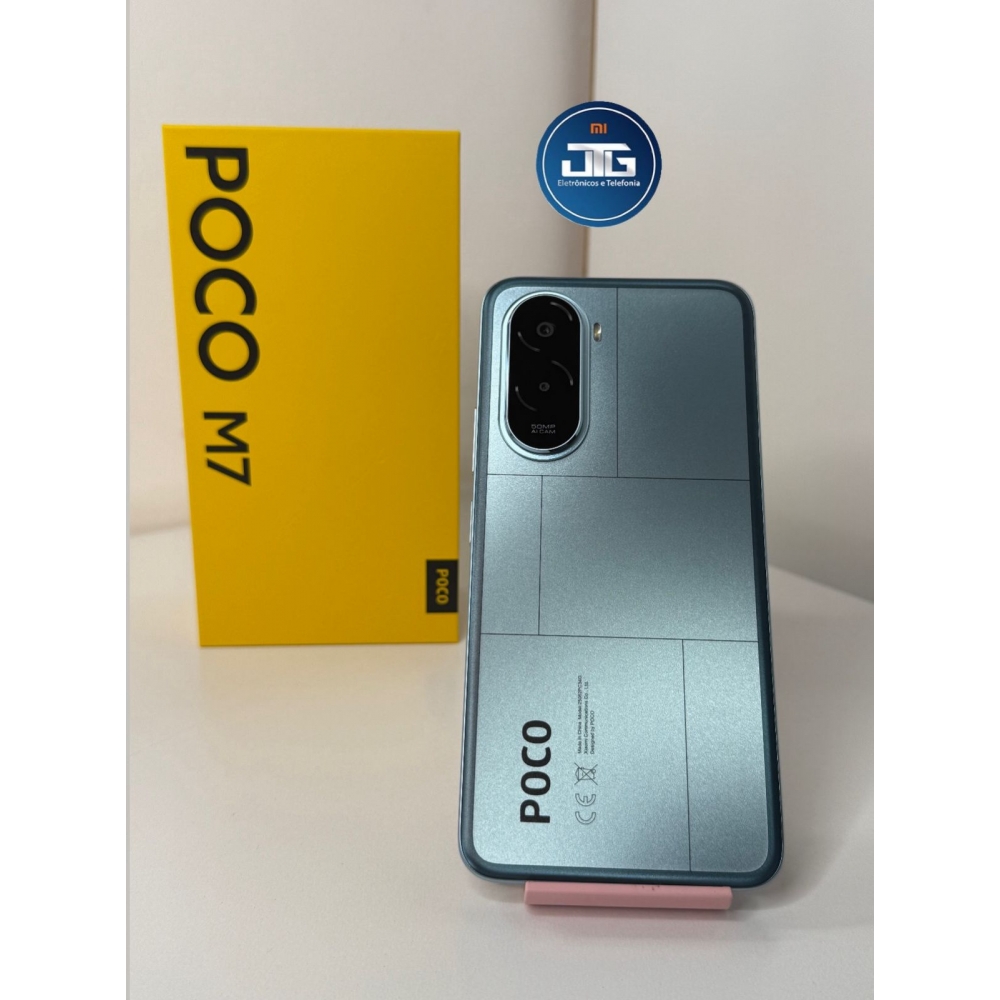 Poco M7 4G - 8GB Ram 256GB Armazenamento Interno