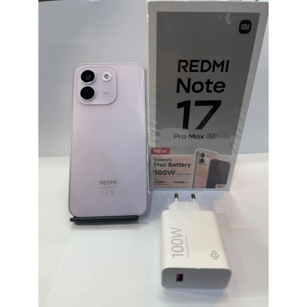 Redmi Note 17 Pro Max 5G - 8GB Ram 512GB Armazenamento Interno