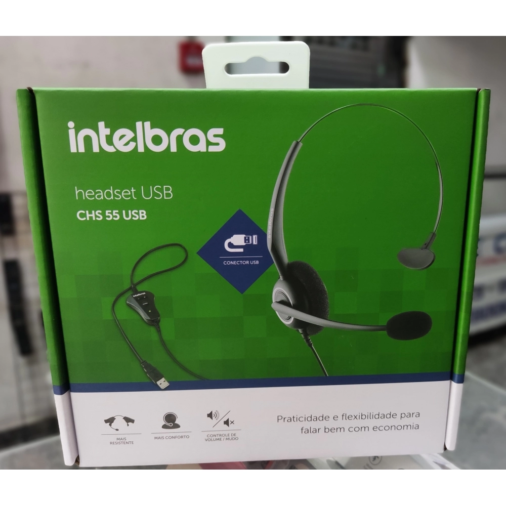 Headset Intelbras CHS 55 USB