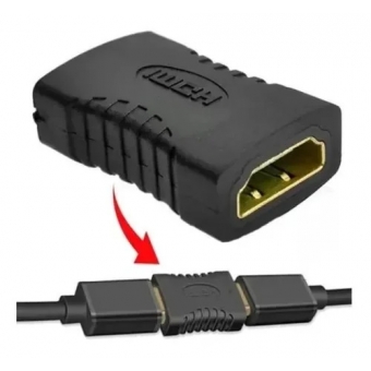 Emenda HDMI Femea x Femea
