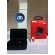 Microfone de lapela duplo sem fio - Receptor Lightning com case para carregamento Tomate (MT-2216)