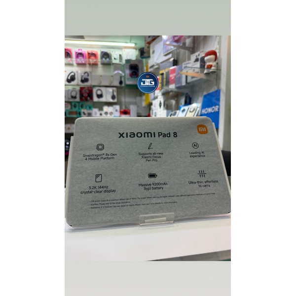 Xiaomi Pad 8 - 8GB Ram 256GB Armazenamento Interno