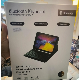 Capa com teclado Bluetooth para tablet Xiaomi Redmi Pad Pro / Poco Pad