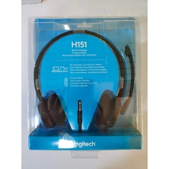 Headset P2 Logitech Modelo H151