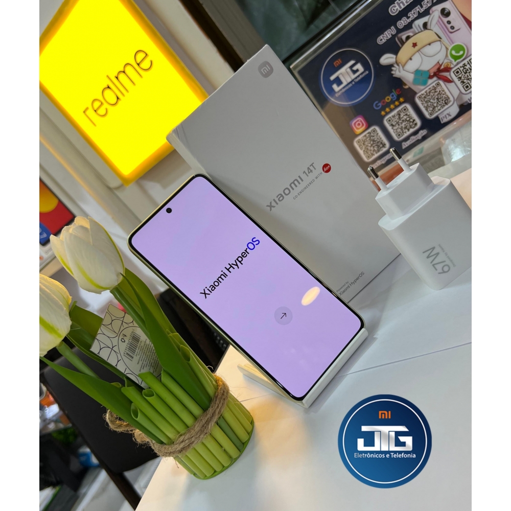 Xiaomi 14T - 12GB Ram 256GB Armazenamento Interno