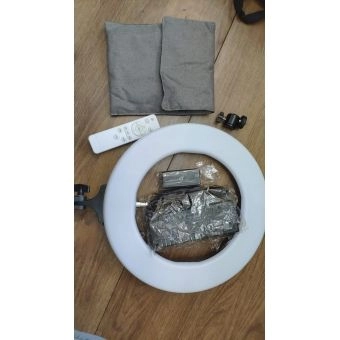 LED Soft Ring Light RL - 18 Pol - 80W - Suporte 3 Celulares