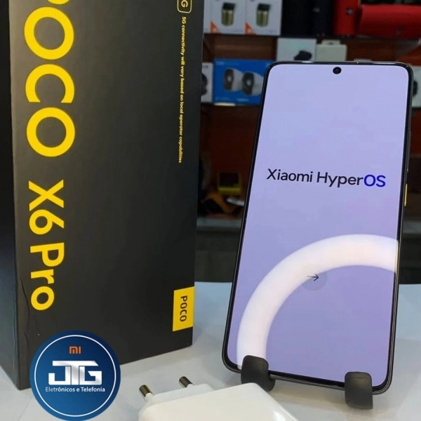 Poco X6 Pro: 12GB Ram 512GB Armazenamento Interno