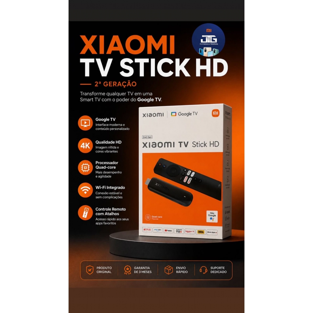 Xiaomi TV Stick HD - 2°Geração