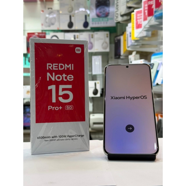 Redmi Note 15 Pro 5G + - 8GB Ram 256GB Armazenamento Interno