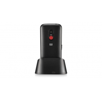 Celular Multilaser Vita com Base Carregadora Dual Chip + Botão SOS + Rádio FM + MP3 + Bluetooth + Câmera - Preto - P9121