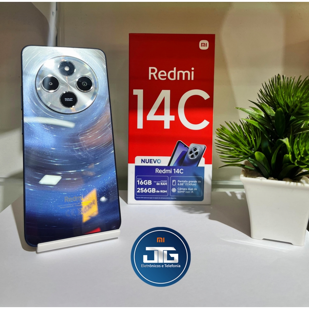 Redmi 14C - 8GB Ram 256GB Armazenamento Interno