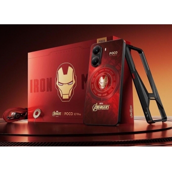 Poco X7 Pro edição especial homem de ferro - 12GB Ram 512GB Armazenamento Interno