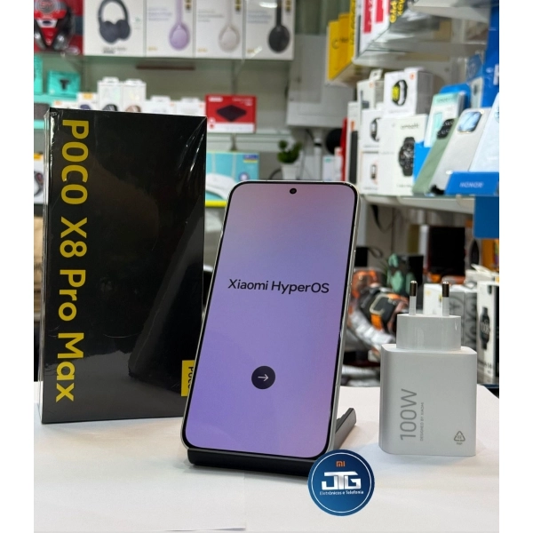 Poco X8 Pro Max - 12GB Ram 512GB Armazenamento Interno