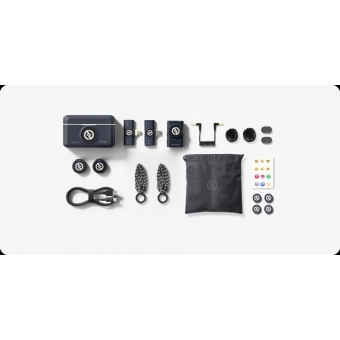 Microfone de lapela sem fio - Hollyland Lark M2 Combo