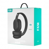Fone de ouvido Bluetooth Fam A066 - Até 40 horas de duração