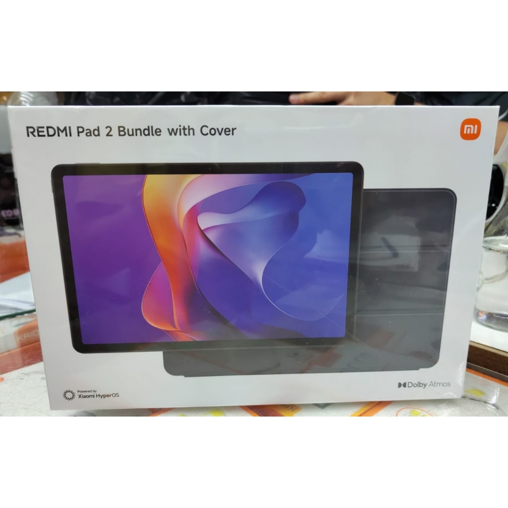 Redmi Pad 2 Com Capa - 8GB Ram 256GB Armazenamento Interno