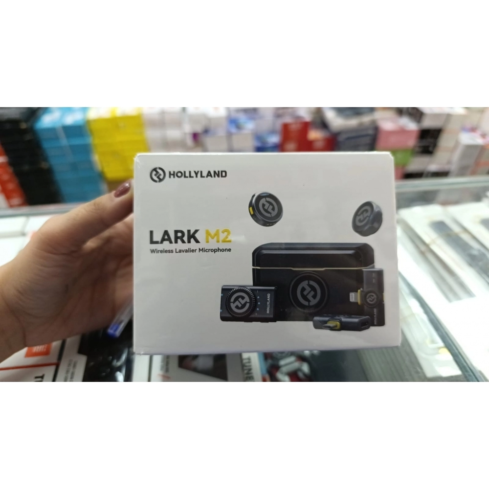 Microfone de lapela sem fio - Hollyland Lark M2 Combo