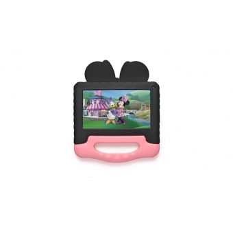 Tablet Minnie com Controle Parental 4GB RAM + 64GB + Tela 7 pol + Case + Wi-fi + Android 13 + Quad Core Multi - NB414