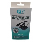 Adaptador Entrada HDMI Saida VGA c/ Audio