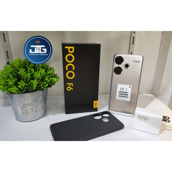 Poco F6 - 8GB Ram 256GB Armazenamento Interno - JTG Eletrônicos
