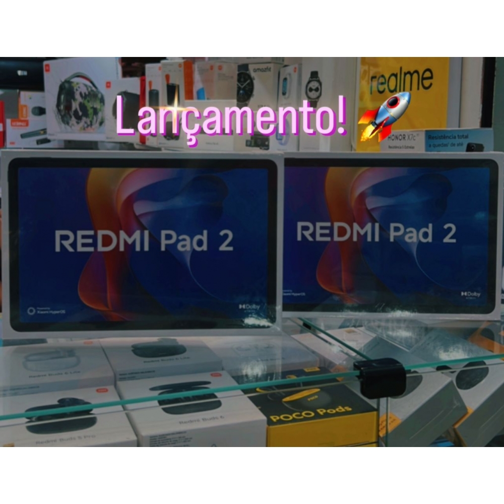 Redmi Pad 2 - 8GB Ram 256GB Armazenamento Interno