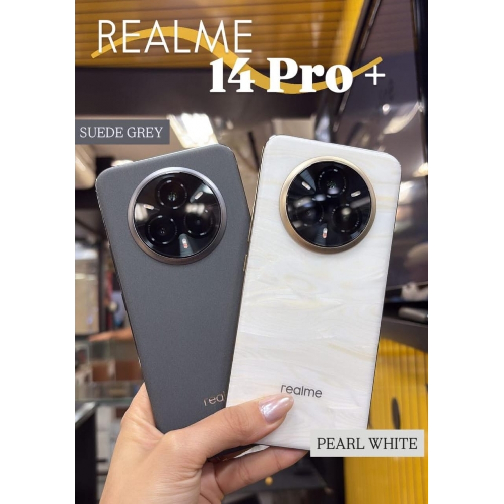 Realme 14 Pro Plus - 12GB Ram 256GB Armazenamento Interno