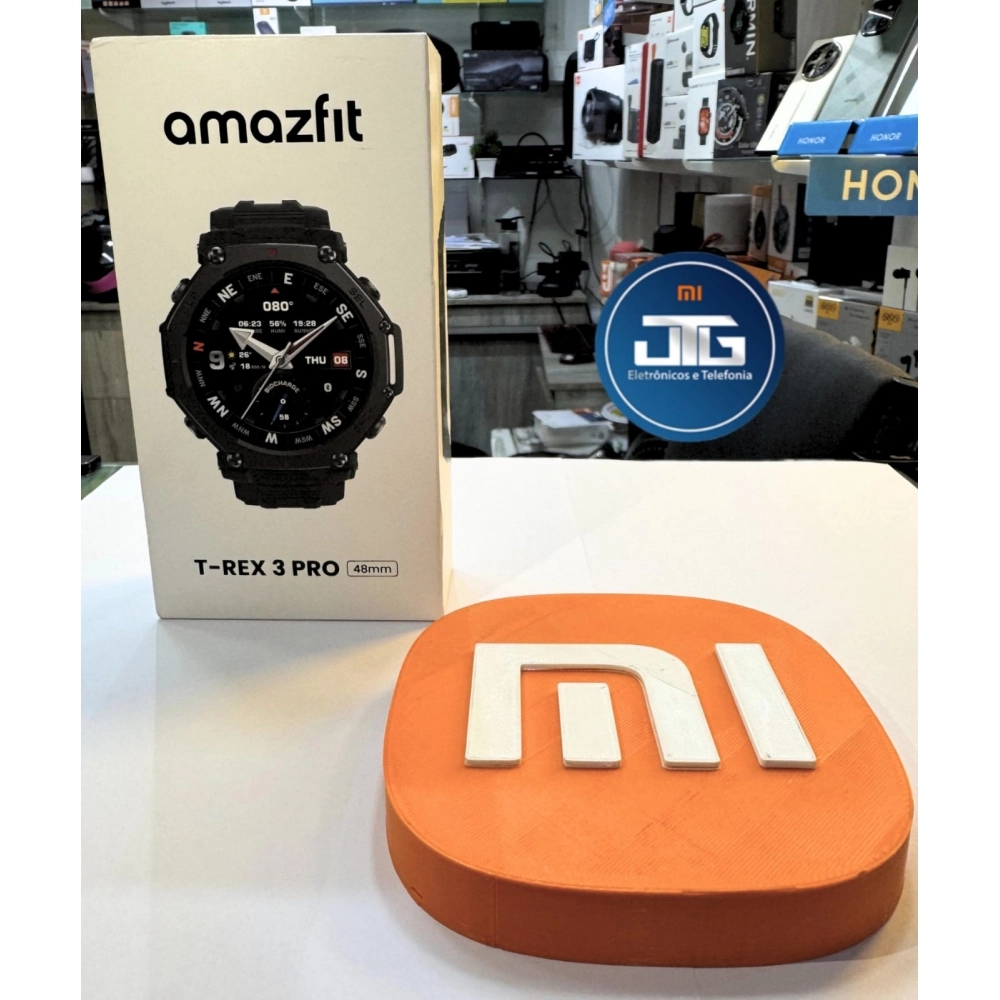 Amazfit T-REX 3 PRO 48mm 本体 Amazfit T-Rex 3 Pro (48mm) - JTG Eletrônicos