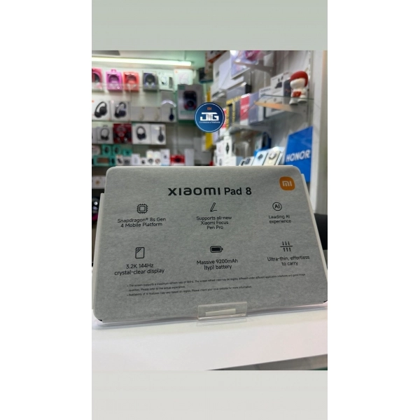 Xiaomi Pad 8 - 8GB Ram 128GB Armazenamento Interno